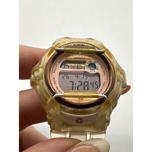 Casio Baby-G BG-169G Digital Watch Rose Gold Jelly Resin Shock Resist BG169G